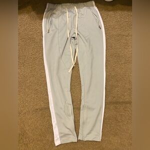 Grey sweats with draw string